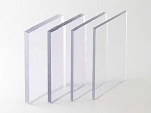 Transparent Acrylic Glass (2MM Thickness 600mm x 200mm) Perspex Clear Plastic Sheet Cut to Size Replacement Safety Glass
