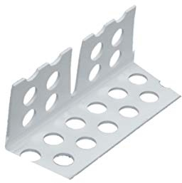 25 Stab PVC-Rundbogenprofil 25 mm 90° 250 cm = 62,5 m Rundbogen Bogenprofil Trockenbau Kantenprofil Fensterleiste