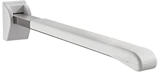 Aiyomi Klappbarer WC-Haltegriff 304 Edelstahl Toilettengriff Mit PP-Oberfläche 70cm Sicherheitshandlauf Anti-Rutsch-Armlehne Wandmontierter Haltegriff Für Ältere Menschen Behinderte Schwangere