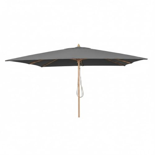 Gecko Jardin Parasol droit 4x3 m gris Pegasia