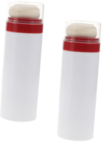 Ipetboom 2-teiliger Reise-cremebehälter – Talkumflasche Mit Breiter Öffnung Für Die Empfindliche Babyhaut – Make-up-spenderbox Mit Puff
