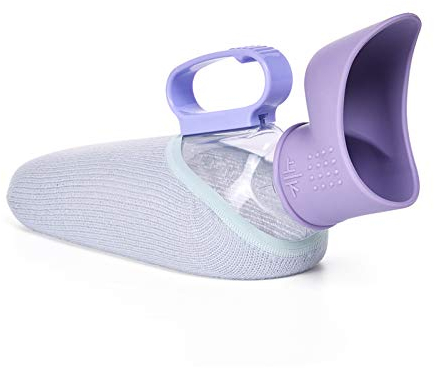 UNbit Urinarios portátiles for hombres, botella de urinario de 1000 ml, a prueba de derrames, botella de orina reutilizable, colector de orina masculino, incontinencia del paciente, inodoro for acampa