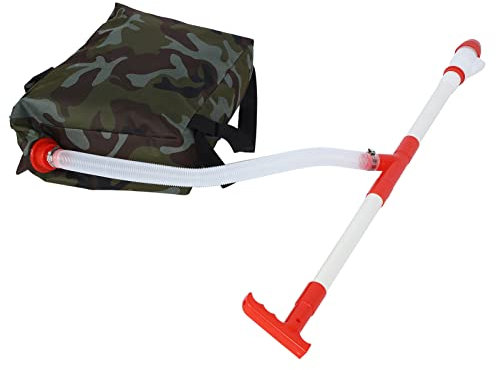 Fabater Fertilizer Spreader, Ergonomic Handle Design, Reduce Labor Intensity, Suitable for Corn, Vegetables, Fruit Trees with Bag for Ground Fertilization