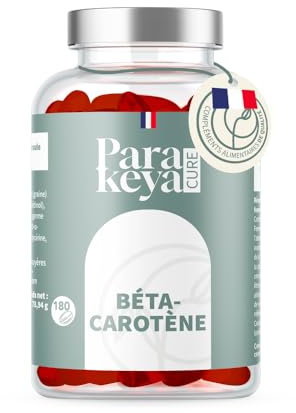 Parakeya - Béta-carotène|Complément alimentaire|180 capsules