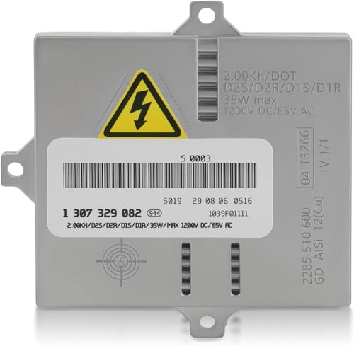 1307329082 Xenon Ballast HID Scheinwerfer Vorschaltgerät Steuergerät Ersatz für A3 Golf MK5 TT 3er 6er X3 E46 E63 E83 Mini R50 R52 R53 W169 W203 Alhambra Beetle B-o-ra S-ha-r-an 1307329074 1307329068