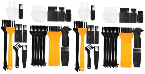 OATIPHO 2 Sätze Kleine Reinigungsbürste Reiniger Multifunktional Reinigungspinselwerkzeug Mini-bürste Reinigen Friseurbürste Badezimmer Reinigungsbürste Reinigen Bürsten Pp 48 Stück * 2