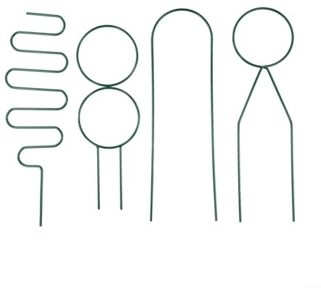 Enrejado de metal para plantas trepadoras para vides, filodendros y jazmín, perfecto para jardines interiores y exteriores (verde)