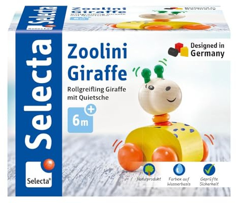 Selecta 61037 Zoolini giraff, greppande och pipande figur
