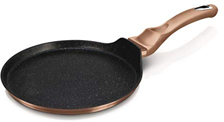 Berlinger Haus Poêle à crêpes Metallic Line Rose Gold Edition 28 cm BH/6180 Acier Inoxydable 18/8