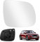 Kamanan Cristal de espejo retrovisor exterior para coche, repuesto calefactable, espejo retrovisor exterior para Q5 2008-2016, para Q7 2009-2014 (derecha)