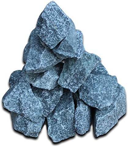 Goliraya Sauna Heating Stones, Sauna Heaters, Sauna Heater Stones Heating Rocks for Sauna Stove Sauna Room Heater, for Home, Hotel, Spa Using, 15 kg