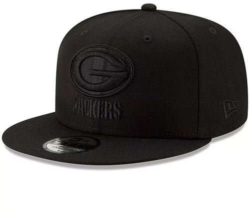 New Era Herren Baseballkappe Black On Black 9fifty