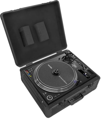 UDG Ultimate Pick Foam Flightcase Pioneer DJ PLX-CRSS12, Schwarz (U93025BL) | Präzise geschnittener Aluminium-Koffer; maßgeschneidertes Schauminnere; sichere Verschlüsse; leichte Touring-Bauweise