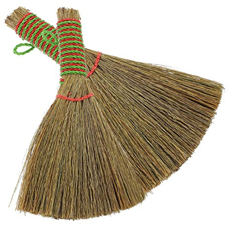 Gatuida 8pièces Petit Balai De Nettoyage à Manche Court Pour Bureau Duster De Table Outil De Nettoyage De Maison Et Cuisine