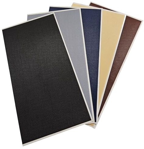 5er Set x-Repair Patch Selbstklebender Reparatur Aufkleber Nylon Flicken für Zelte, Rucksack, Markisen, Schlauchboot, Luftmatratze, Daunenjacke 7 x 14 cm schwarz, grau, blau, beige, braun