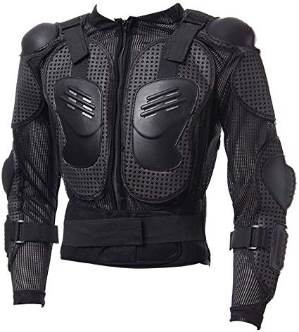 Motorcycle Body Protective Veste Armure Motocross Riding Protective Gear, PVC EVA ATV Dirt Bike Bike Shower Coffre Repine Protecteur (XL)