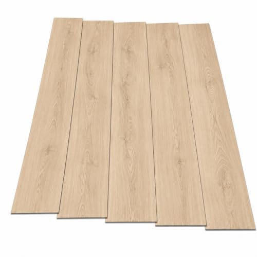 Herringbone LVT Vinyl Flooring Glue Down Wood Effect Tiles 2.52m² | Scandinavian