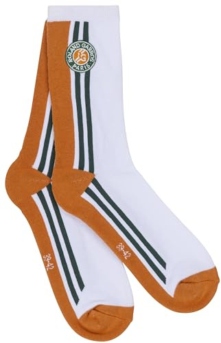 Roland Garros Sportsocken, offizielle Kollektion, Herrengröße, Tennis