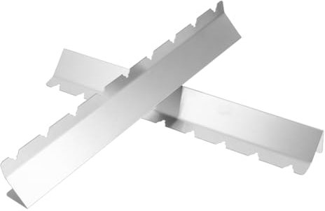 Hemobllo 1paire Support à Brochettes Acier Inoxydable Rack Vertical Pour Barbecue Accessoire Stable Et Facile à Nettoyer Pour Brochettes De Viande Et Légumes Design Pour Cuisson Sûre