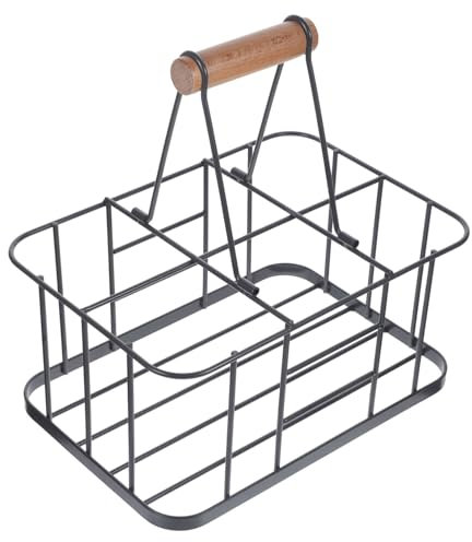 GRIRIW 1pezzi Portabicchieri Per Cestino Per Organizer Per Portabottiglie Per Portabottiglie Per Latte Portabevande Posizionare Ed Esporre Bottiglie Di Contemporaneamente Adatto Famiglie