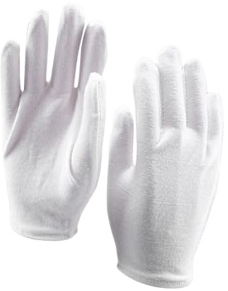 Baluue 18 Paia Guanti Idratanti Per Mani Guanti Da Spa Per Cura Delle Mani Di Bellezza in Cotone Traspiranti e Antiscivolo