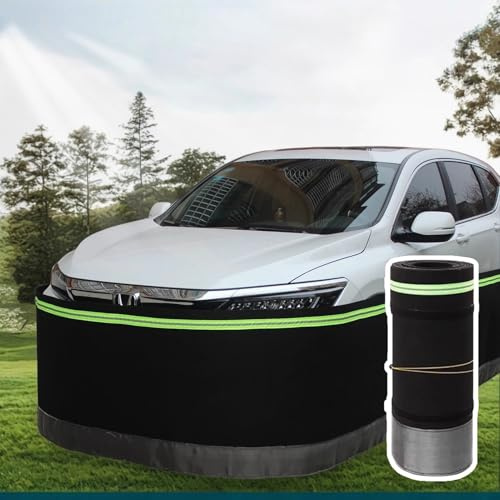 Wohnmobil-Sockelleiste Wohnmobil-Seitenverkleidung für 7,9–8,5 m Lange Wohnwagen, Unterbodenschutz, Rollabdeckung, Windschutz für Fahrzeuge, Außenbarriere für Sattelauflieger(L 25ft/7.6m)