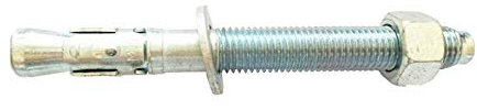 2 x Schwerlastanker 6 x 95 mm Ankerbolzen Schlaganker Bolzenanker verzinkt