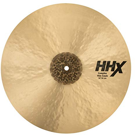 Sabian HHX Komplex Dünnes Crash-Becken Natural 40,6 cm