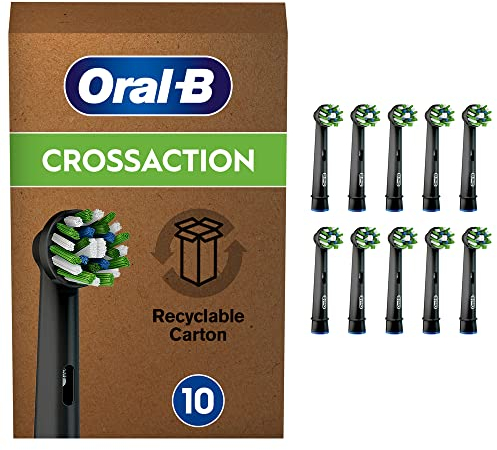 Oral-B Aufsteckbürsten Cross Action 10er BLACK FFU CleanMaximizer