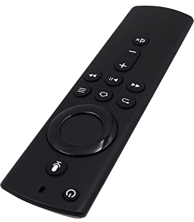 WANGCL Télécommande de rechange pour Fire Stick - Compatible avec Amazon L5B83H Alexa 4K Ultra HD HDR Fire TV Stick avec fonction vocale