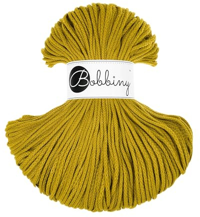 Bobbiny Junior Makramee-Schnur, geflochten, 3 mm, 100 m