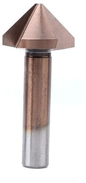 NUSHKI 90 Gradi M35 Cobalto Smusso Svasatore Trapano 3 Scanalature Sbavatura Acciaio Inox Alesatura Fresa Per Smussare,8,3 Mm