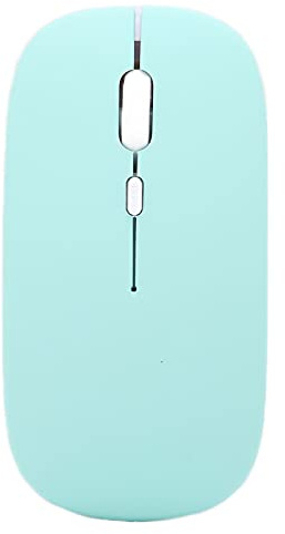 Ratón Inalámbrico, Ratón Inalámbrico Bluetooth Delgado Ratón Móvil Portátil Ratón Inalámbrico óptico Con 3 Ratones Planos Pequeños DPI Ajustables Para Computadora Portátil PC De Escritorio(Azul)