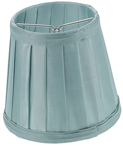 DOITOOL Fass Lampenschirm Tuch Vintage Stil Grün Deckenlampe Wandlampe Nachttischlampe Zubehör