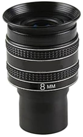 Teleskop-Zubehör-Set Teleskop-Okular 2,5 mm/3,2 mm/4 mm/5 mm/6 mm/7 mm/7,5 mm/8 mm/9 mm, 58 Grad Weitwinkel, 1,25 Zoll Teleskop-Kamera (Color : 8mm)