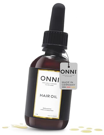 ONNI – Hair Oil Haaröl 50ml intensive Pflege für trockene Längen und Spitzen – Mit Ximenia-, Melonen- & Brokkolisamenöl – Für Struktur, Glanz, Anti-Frizz & Locken – vegan, silikon-, & parabenfrei