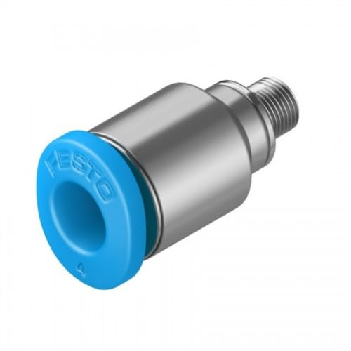 10 Stück FESTO 153314 QSM-M3-4-I Steckverschraubung Druckluft Schlauch Verbinder