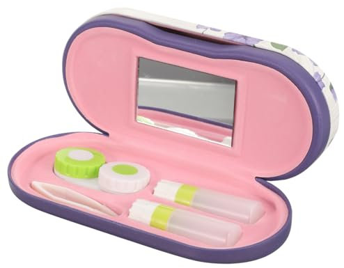 minkissy Doppeltes Brillenetui Aus Hartschale Brillen-Organizer Mit Schichten Für Herren Und Damen Reise-etui Für Sonnenbrillen Und Lesebrillen Schützt Vor Und Schmutz