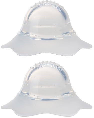 2 Teile/para Für Silber Silikon Nippel Corrector Blütenblatt Förmigen Extractor Invagination Flache Saug Gerät