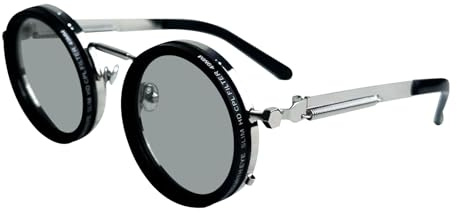 Lentes de sol ajustables, lentes polarizados redondeados de 1 a 9 engranajes, lentes de sol polarizados con cambio automático de tinte con filtro ND, protección UV antirreflejos para conducir, pescar