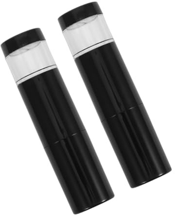 Anneome 2 St Sminkborstar Med Knopp Puderborstar För Smink Foundationborste Med Lock Puderborste För Pressat Puder Concealer Sminkborstar Platt Foundationborste Rougeborste För