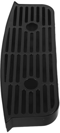 HAMPPLIES Vassoio Raccogli Gocce per Frigorifero Nero in Silicone Resistente, Vaschetta di Protezione Multiuso per Distributori D'acqua e Macchine del Ghiaccio, Facile Installazione
