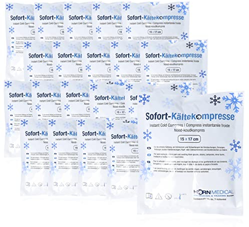 Horn Medical Sofort Kältekompresse, 20er Set (15 x 17 cm)