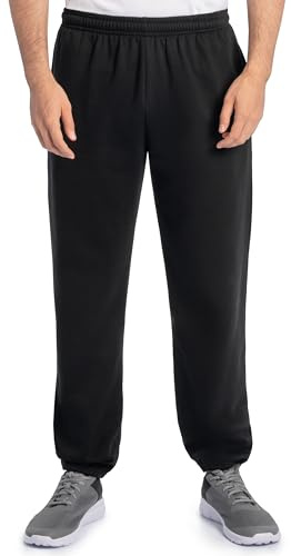 Fruit of The Loom - Eversoft Fleece Sweatpants, Pantaloni da Ginnastica Uomo