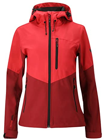 WHISTLER Damen Softshelljacke 'Rosea' mit Wasser- und winddichtem Funktionsmaterial Robuste Softshelljacke mit 8000 mm Wassersäule