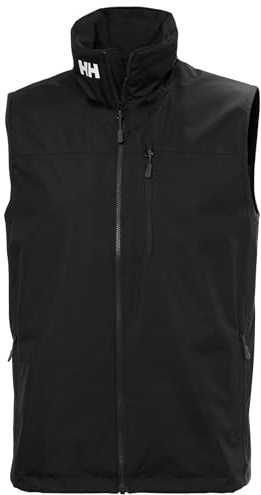 Helly-Hansen Men's Crew Vest 2.0, 990 Black, 4X-Large