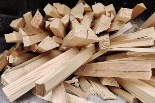 Kiln Dried Kindling Wood 8 x 23lb Kindling Wood For Multi-Fuel Stoves, Wood Burner, Woodburning Ovens, Pizza Ovens, Grate, Fire Pit or BBQ. Fire Starter Extremely Dry and Reliable Wood