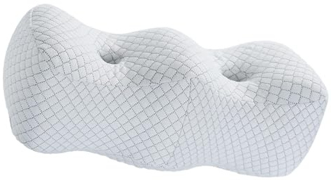 Almohada elevadora de piernas, almohada de espuma viscoelástica en forma de colina para dormir, cojín elevador de tobillo, cojín elevador de piernas o pie elevador de piernas, cojín de contorno debajo
