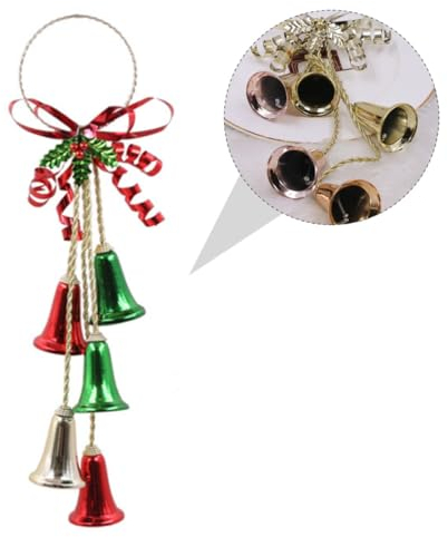 TOPBATHY Weihnachtsbaum- Galvanik-prozess Bunte Glocken Dekoration Sicher Zum Aufhängen Zufällige Farbe