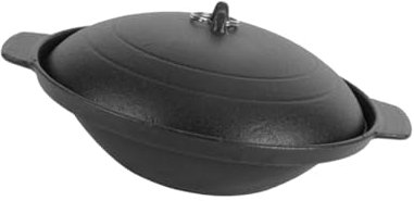 TOPBATHY Cast Iron Clay Pot Braised Chicken Cooking Utensil Rice Claypot Pot for Home Use